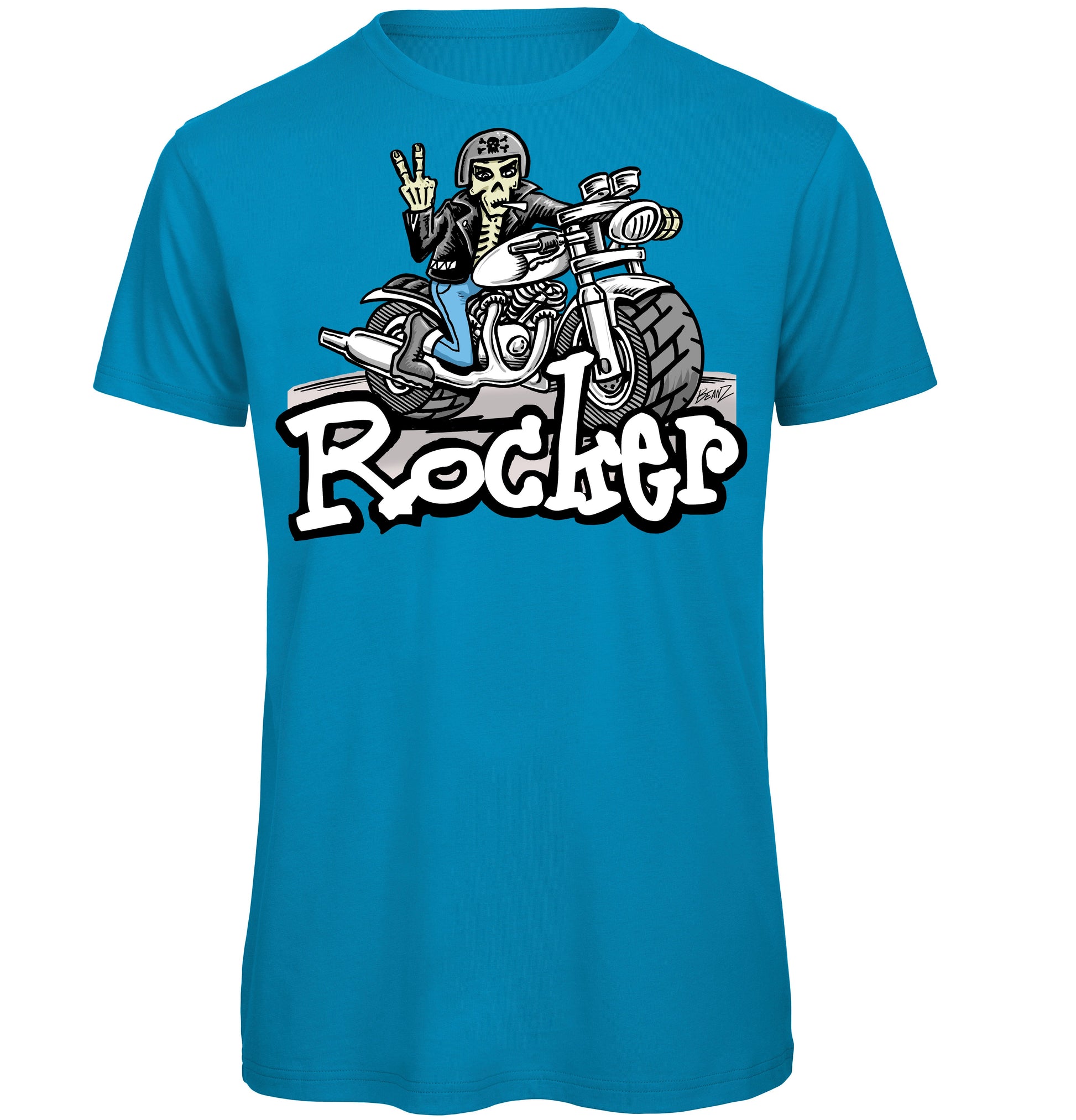 Biker Rocker T-Shirt - Scattee