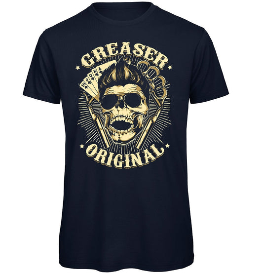 Greaser Original Biker T-Shirt - Scattee