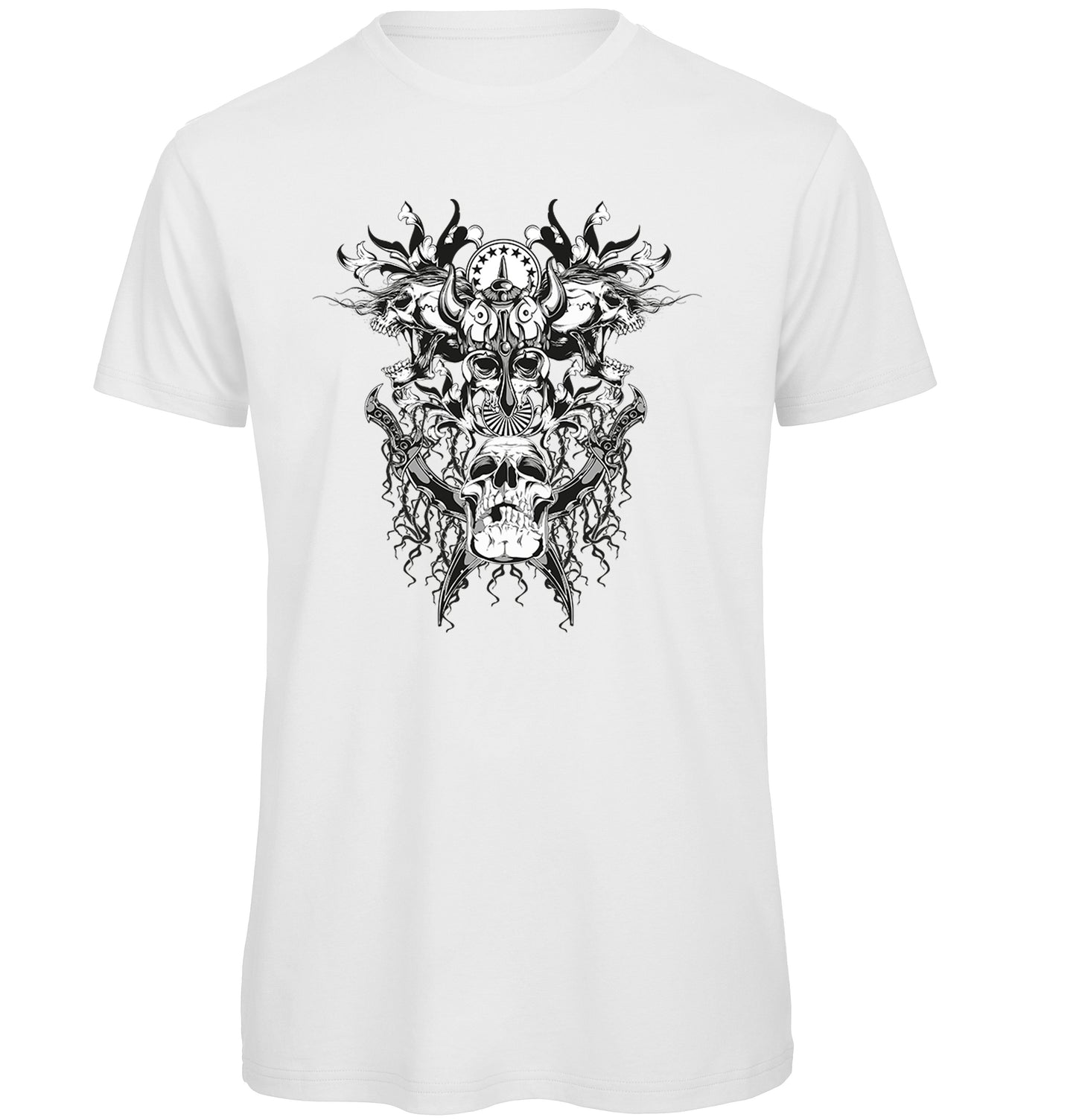Wolf Skull Organic T-Shirt
