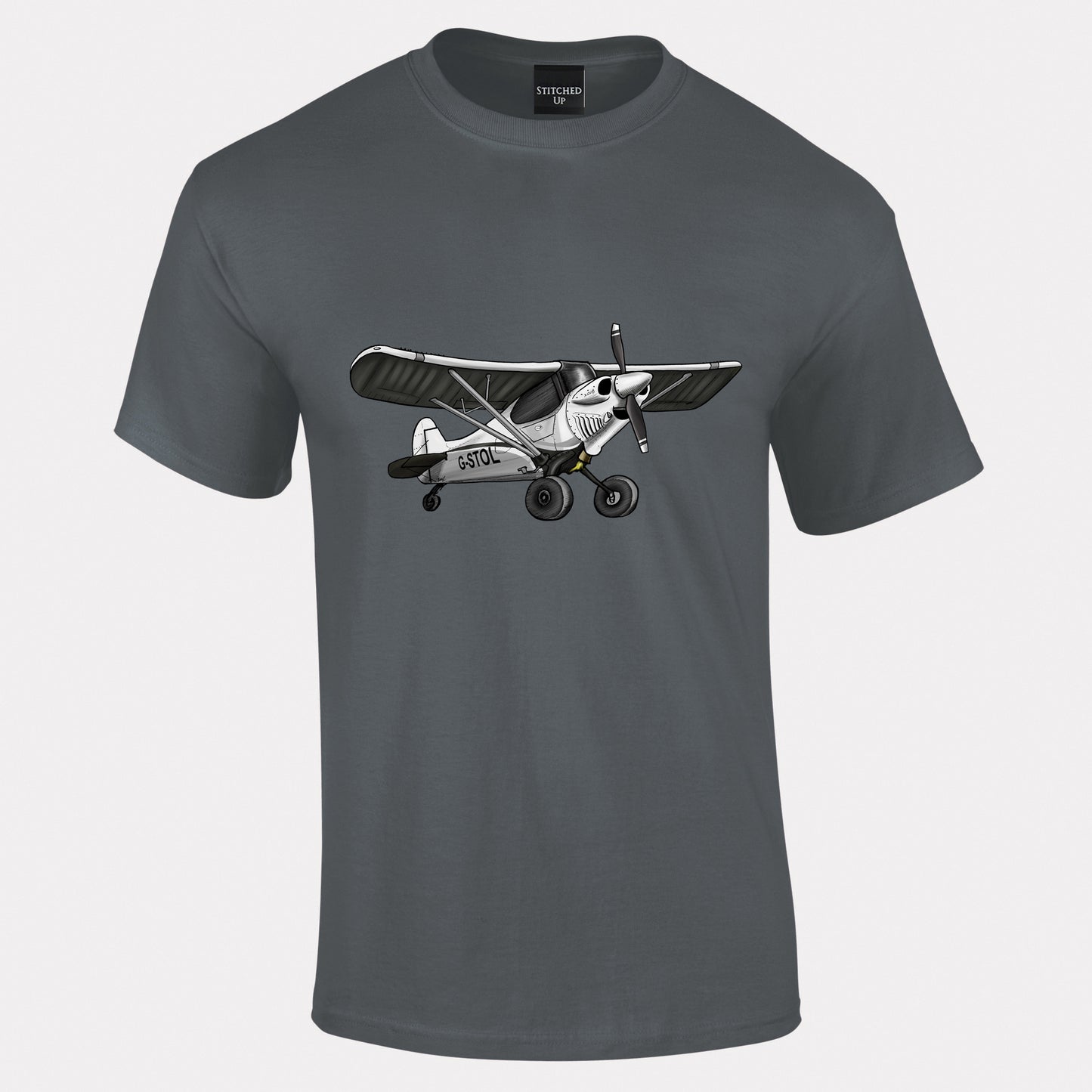 Carbon Super Cub Aircraft T-Shirt G-STOL