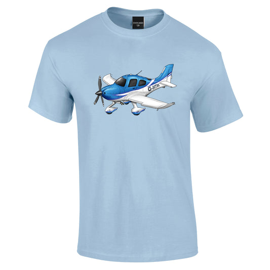 Cirrus SR22 Cartoon Pilot T-Shirt