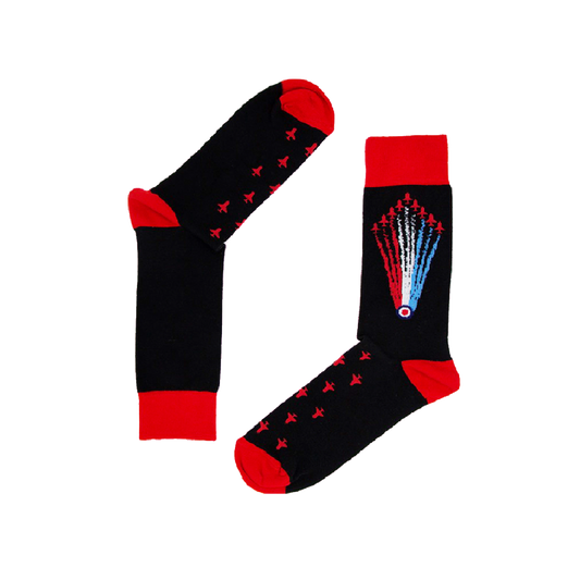 Officially Licensed Red Arrows Socks - Smoke