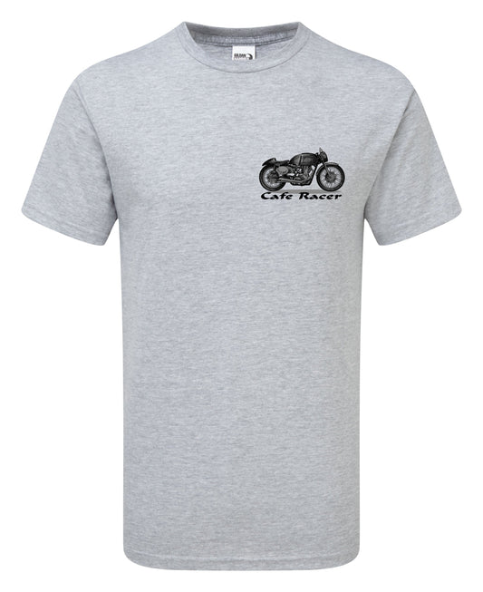 Hand Drawn Cafe Racer T-Shirt