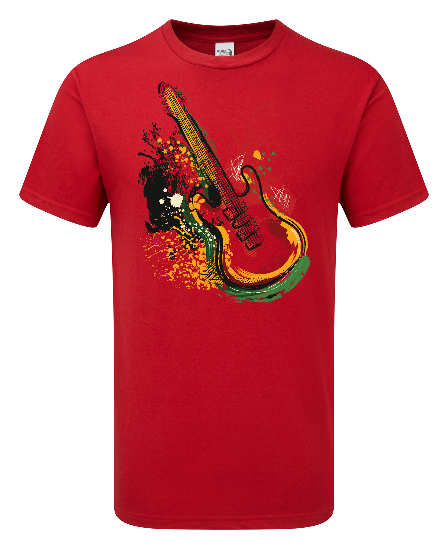 Guitar Splash Art T-Shirt
