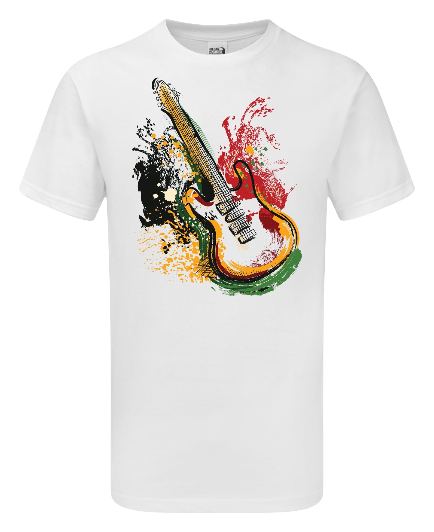 Guitar Splash Art T-Shirt