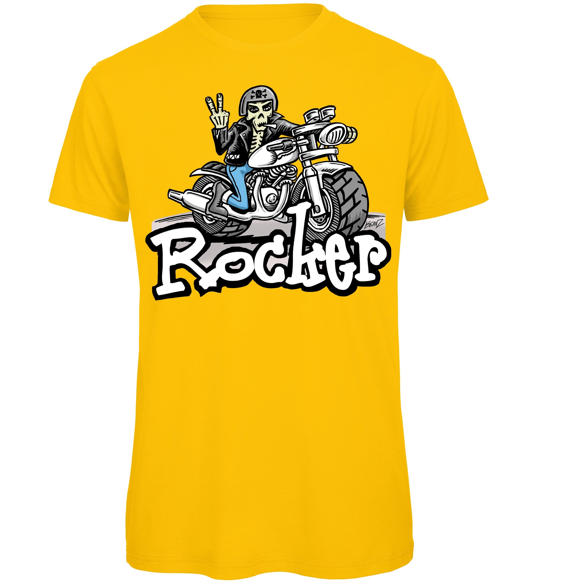 Biker Rocker T-Shirt - Scattee