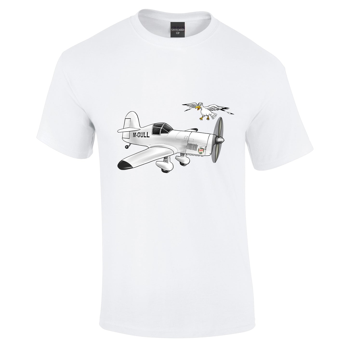 The Percival Mew Gull Aircraft T-Shirt