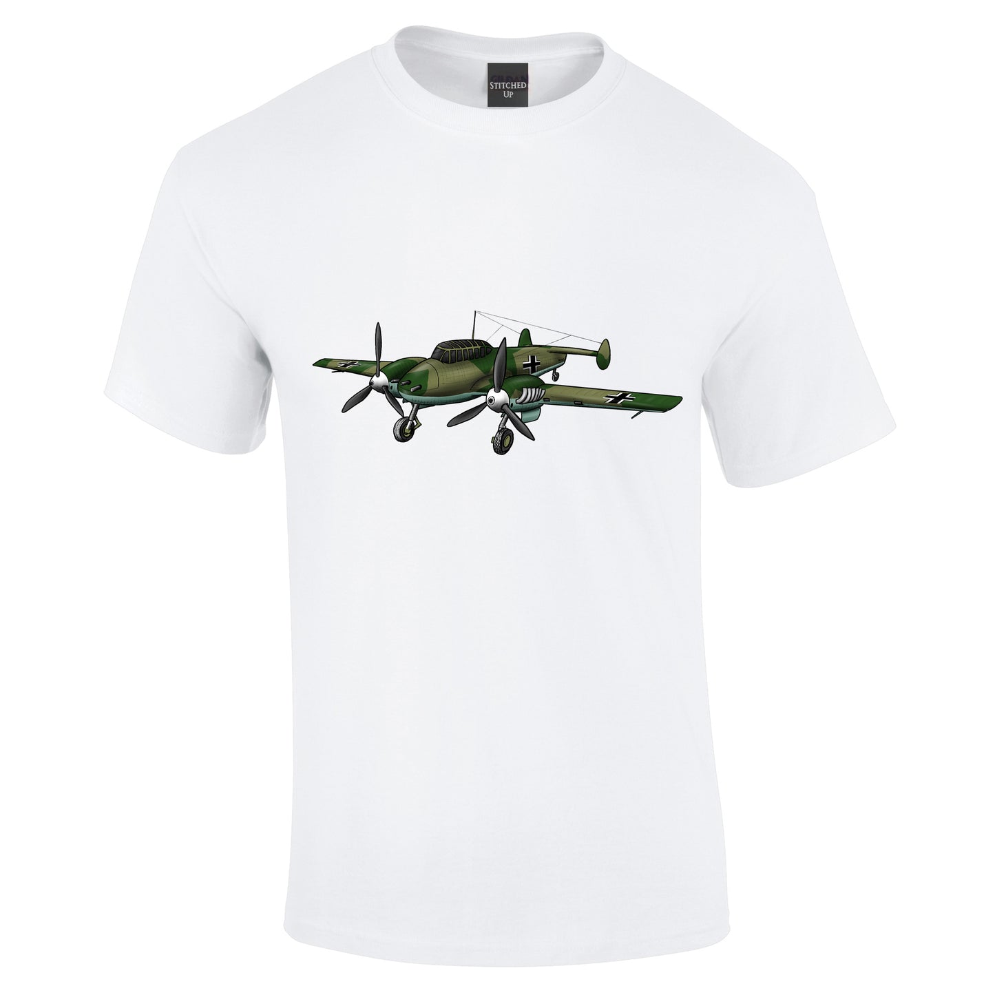 Messerschmitt BF110 Vintage Aircraft T-Shirt