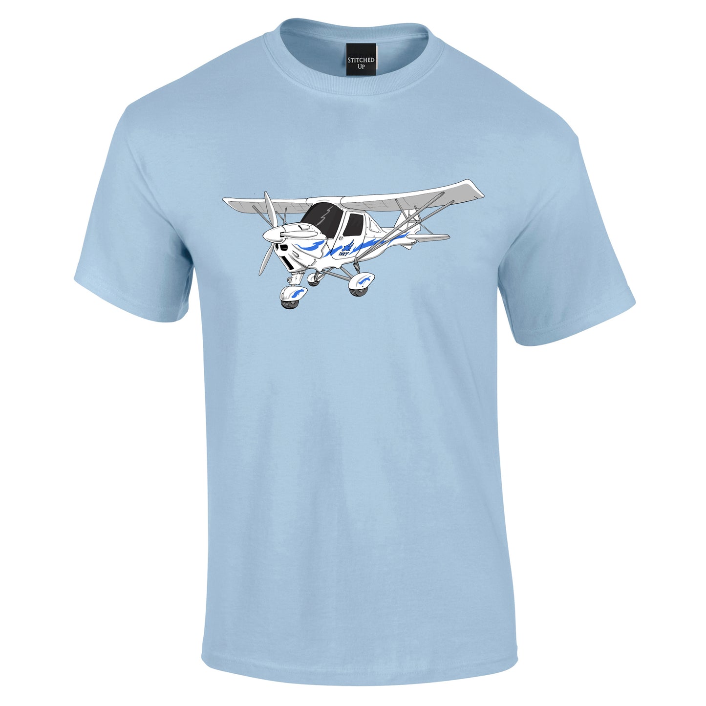 Ikarus C42 Microlight T-Shirt Blue Decals