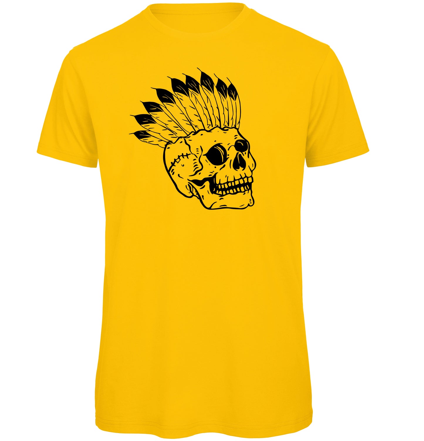 Mohawk Skull design T-Shirt
