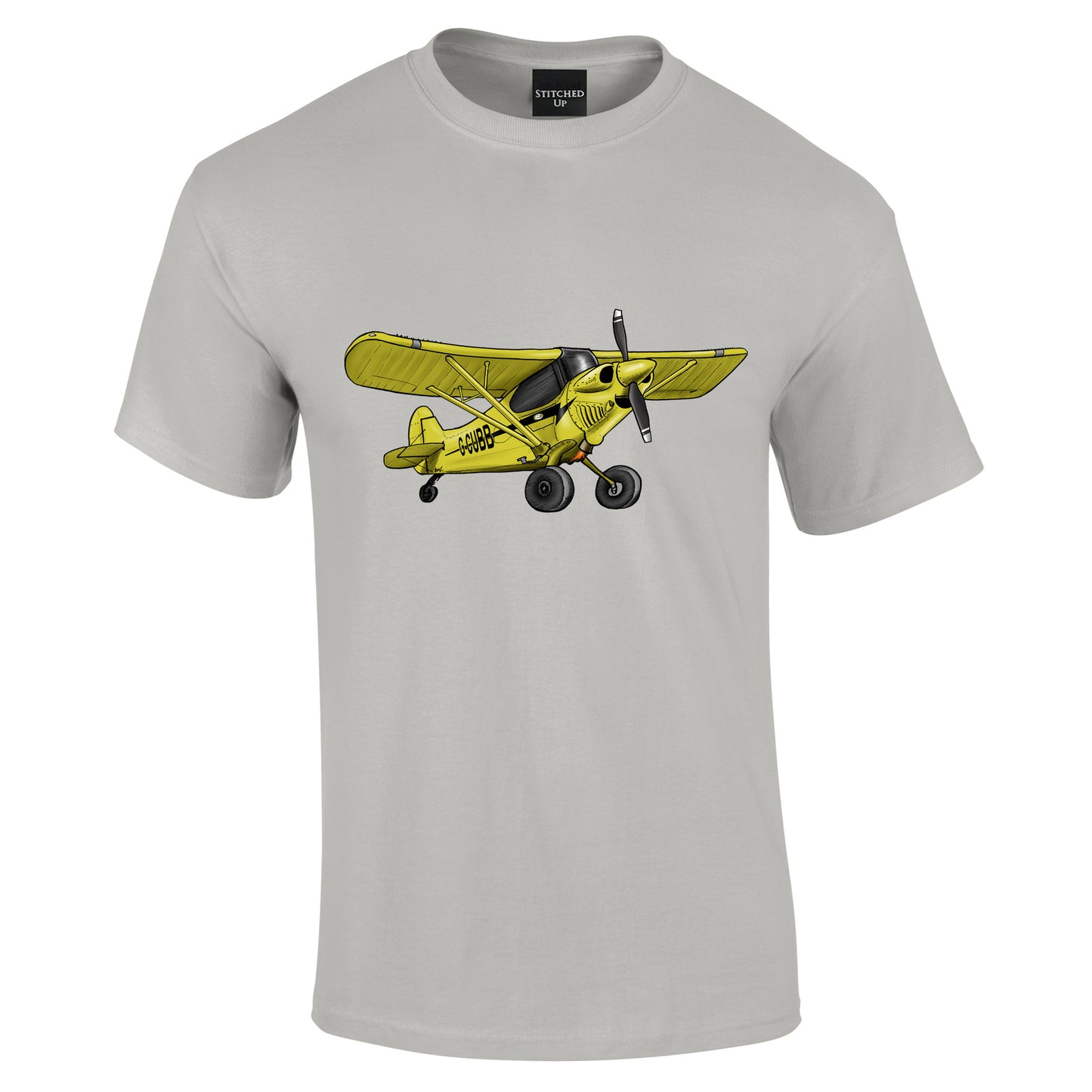 Carbon Super Cub Aircraft T-Shirt G-CUBB