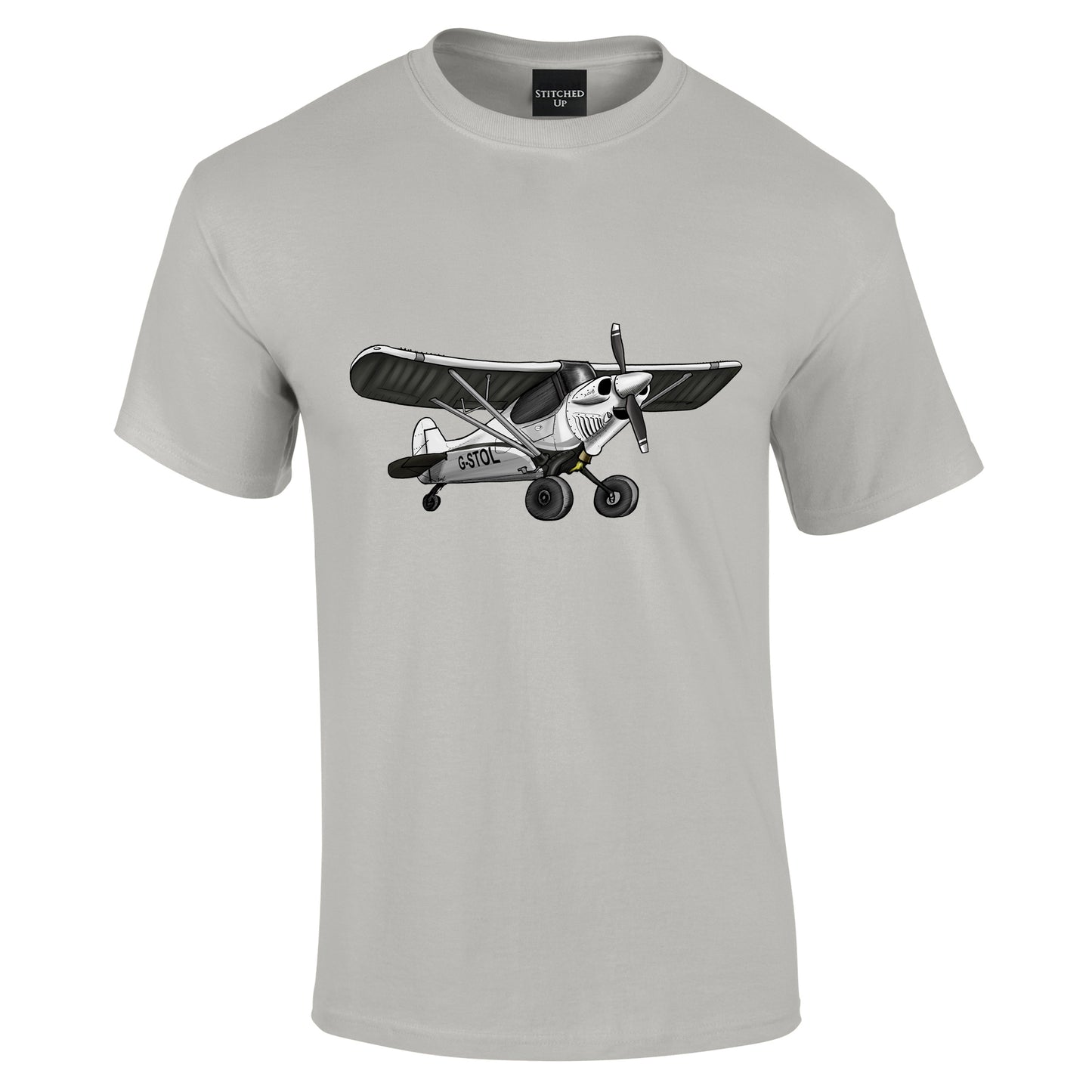 Carbon Super Cub Aircraft T-Shirt G-STOL