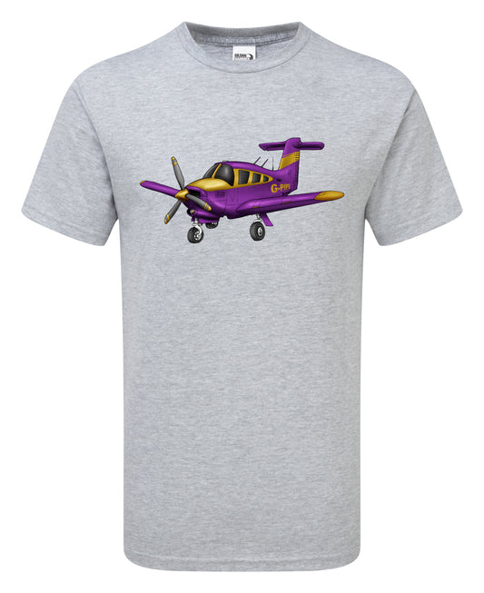 The T-Tail Aeroplane Cartoon T-Shirt