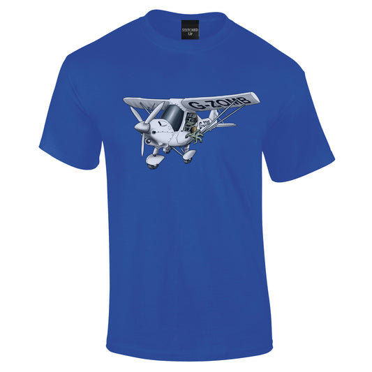 Ikarus C42  Zombie Pilot  T-Shirt