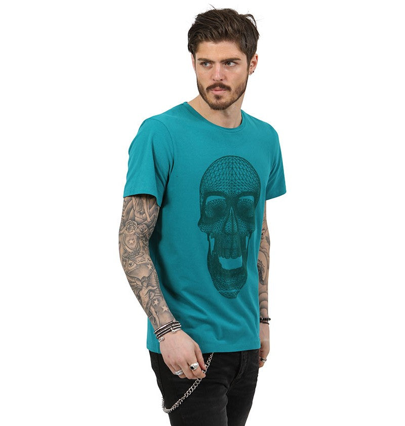 Junq Couture® Mendes T-Shirt Petrol Blue - Scattee