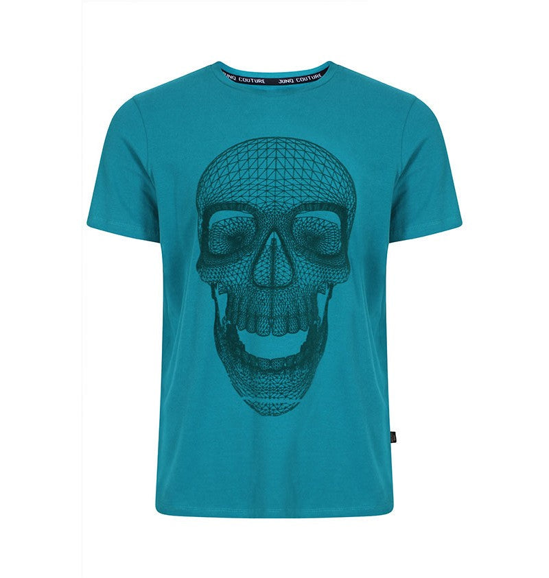 Junq Couture® Mendes T-Shirt Petrol Blue - Scattee