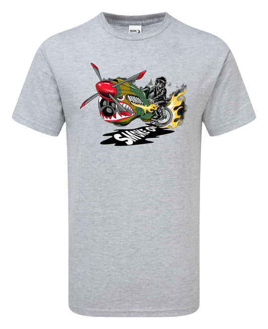 Smoke On Biker Aircraft T-Shirt