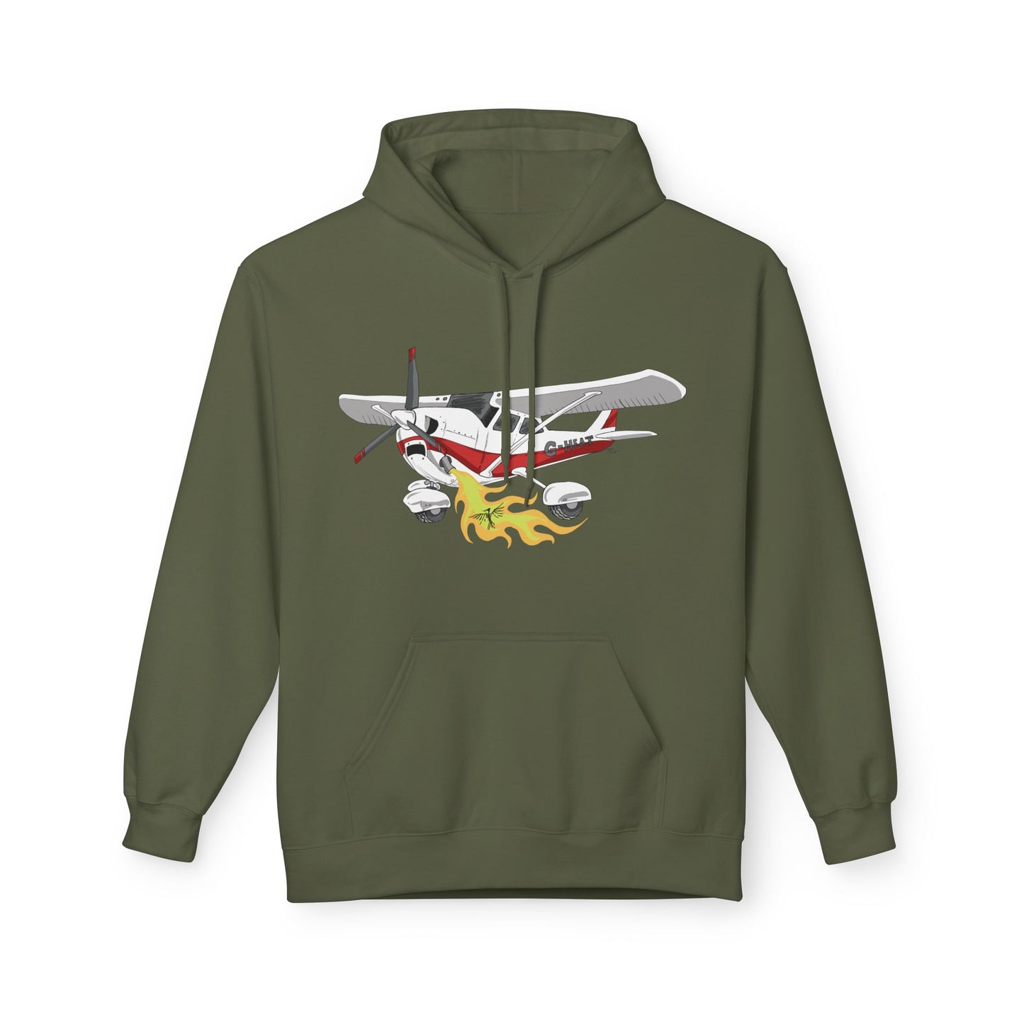 Hoodie - Cessna 172 Flight School Must Have - #TeamHighWing Design