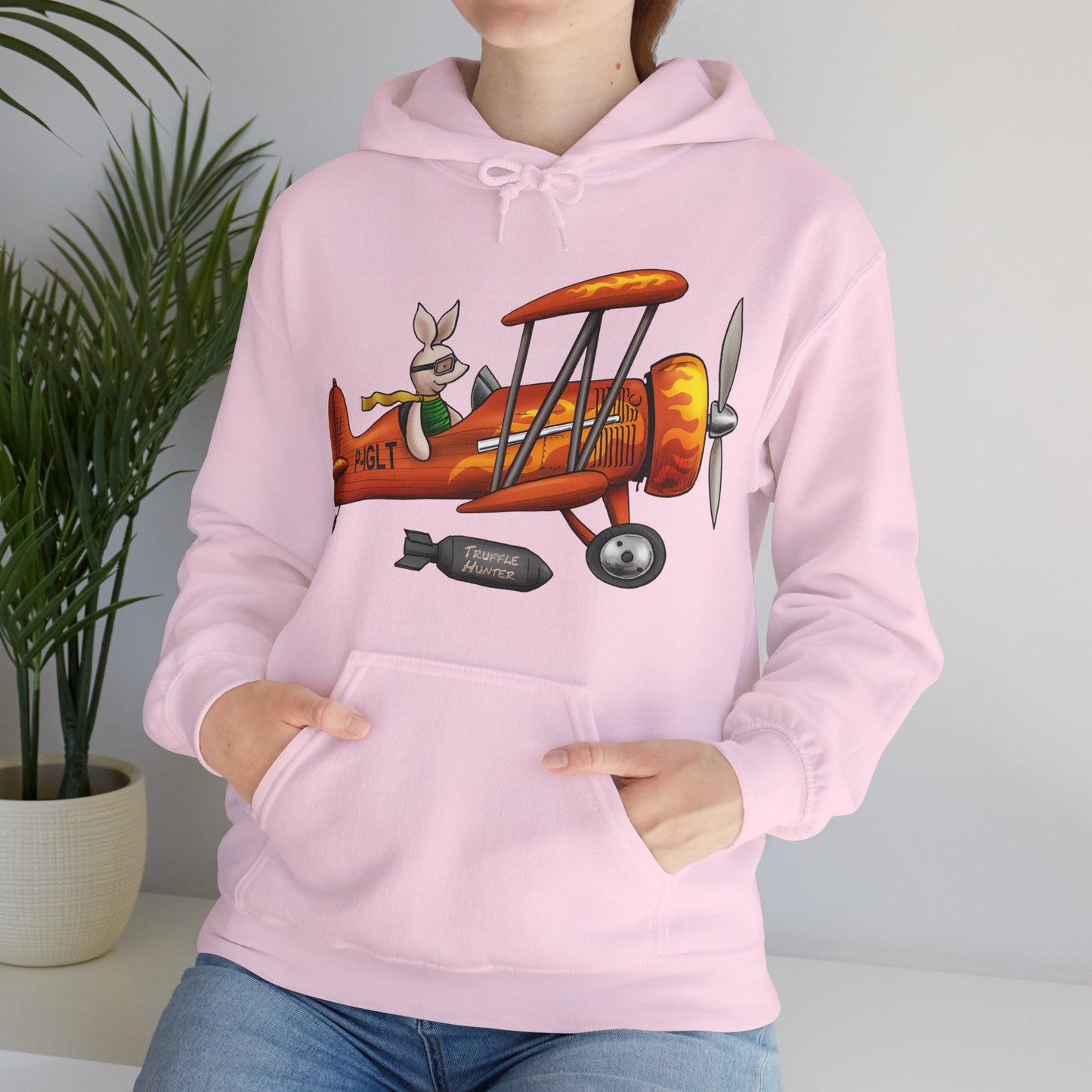 This little Piggy Pilot design Unisex Hoodie