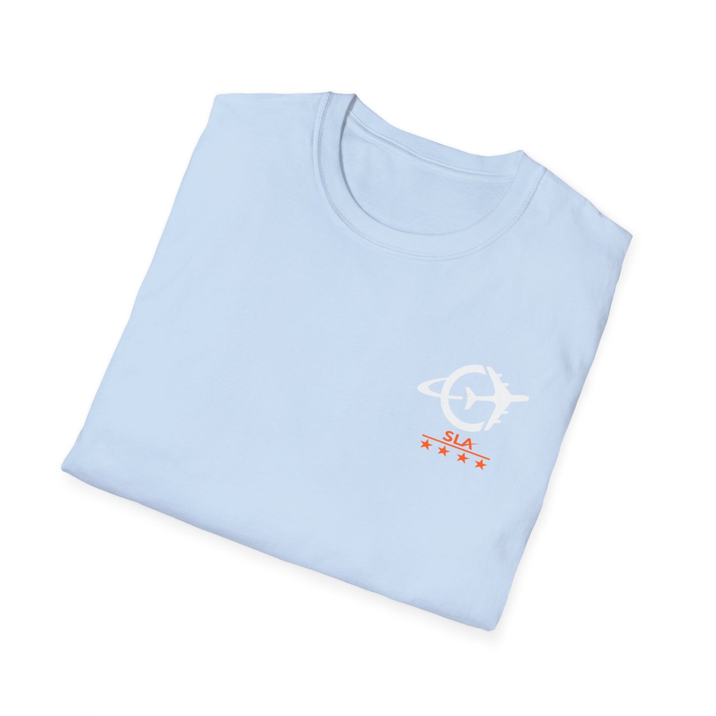 SLA Stars Aviation Softstyle T-Shirt Chest Logo