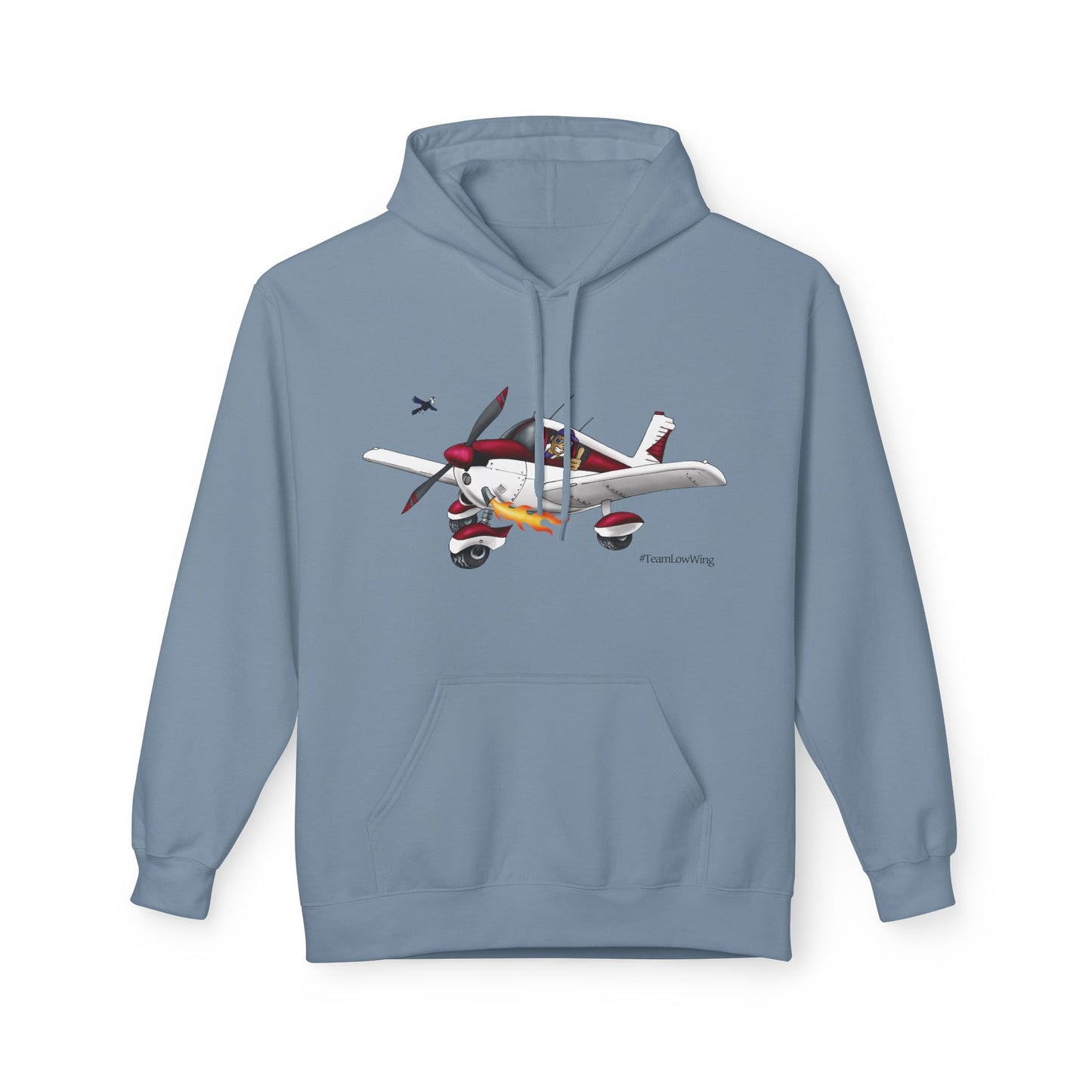 PA28 Team Low Wing - Unisex Midweight Softstyle Fleece Hoodie