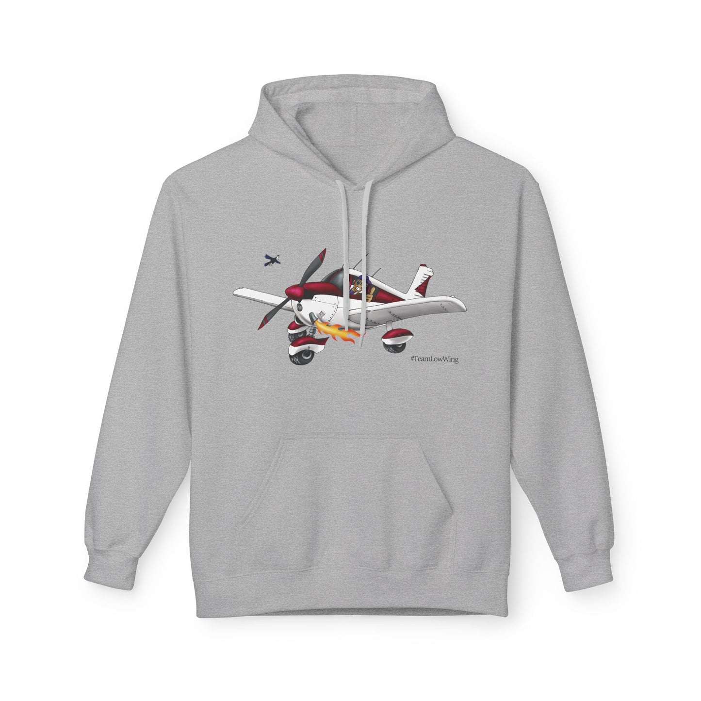 PA28 Team Low Wing - Unisex Midweight Softstyle Fleece Hoodie