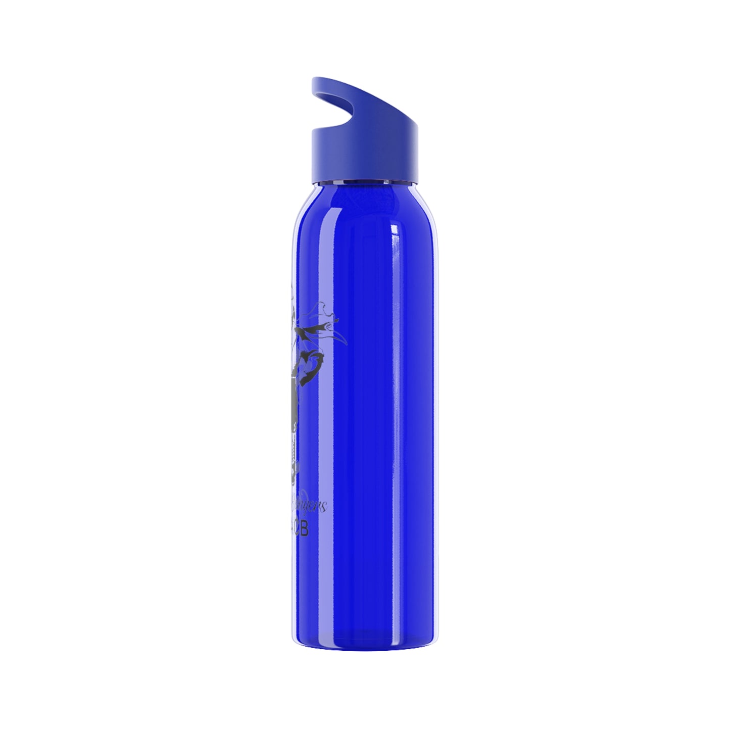 G-LACB Adventure-Themed Sky Water Bottle with Graphic Design