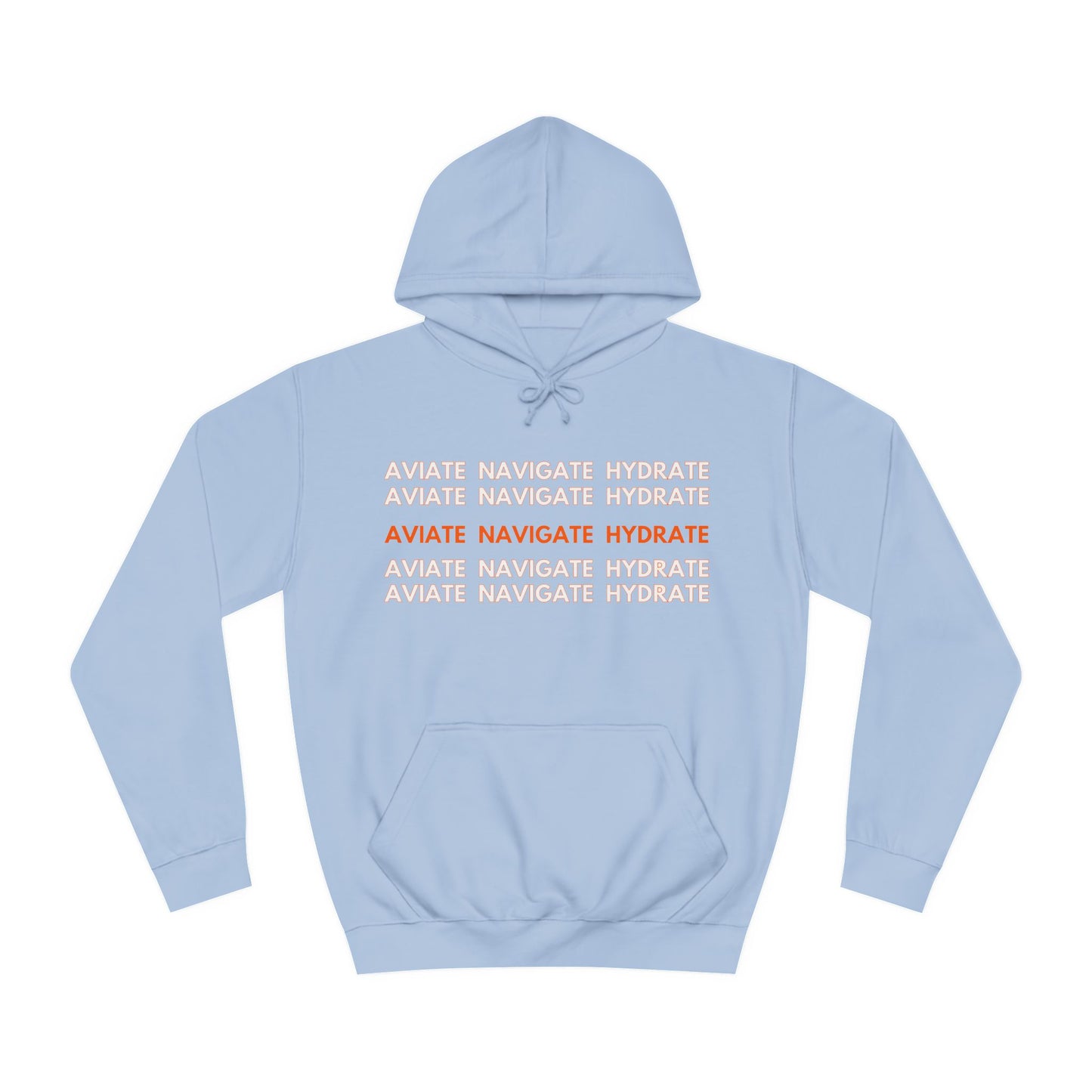 Aviate Navigate Hydrate Unisex Hoodie