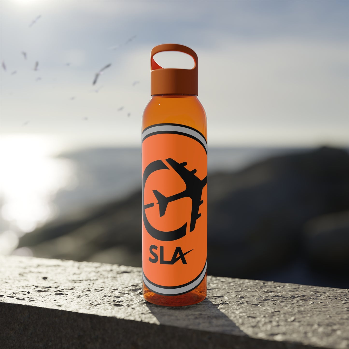 Classy Water Bottle - SLA Sky Design Lime