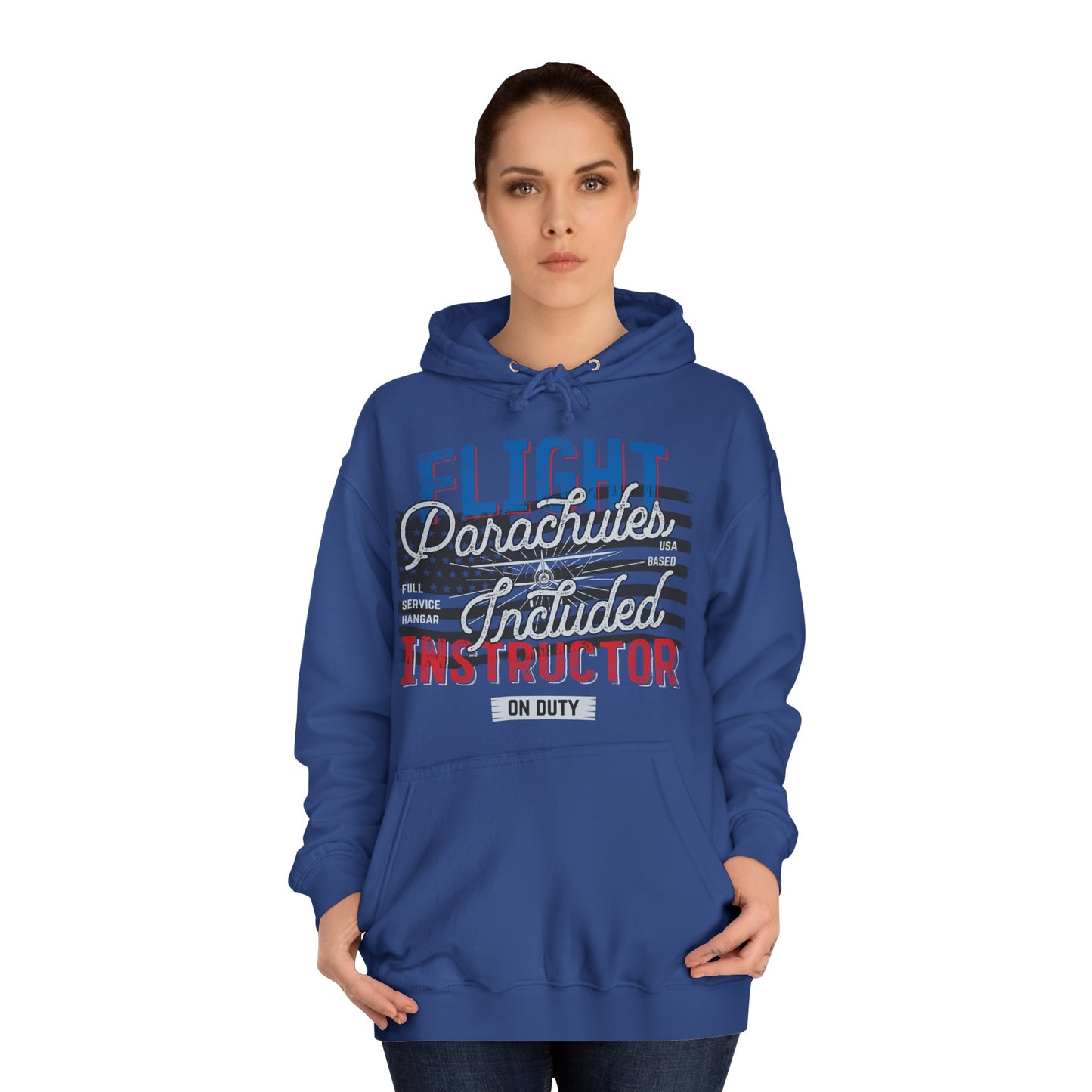 Flight Instructor on Duty College Hoodie