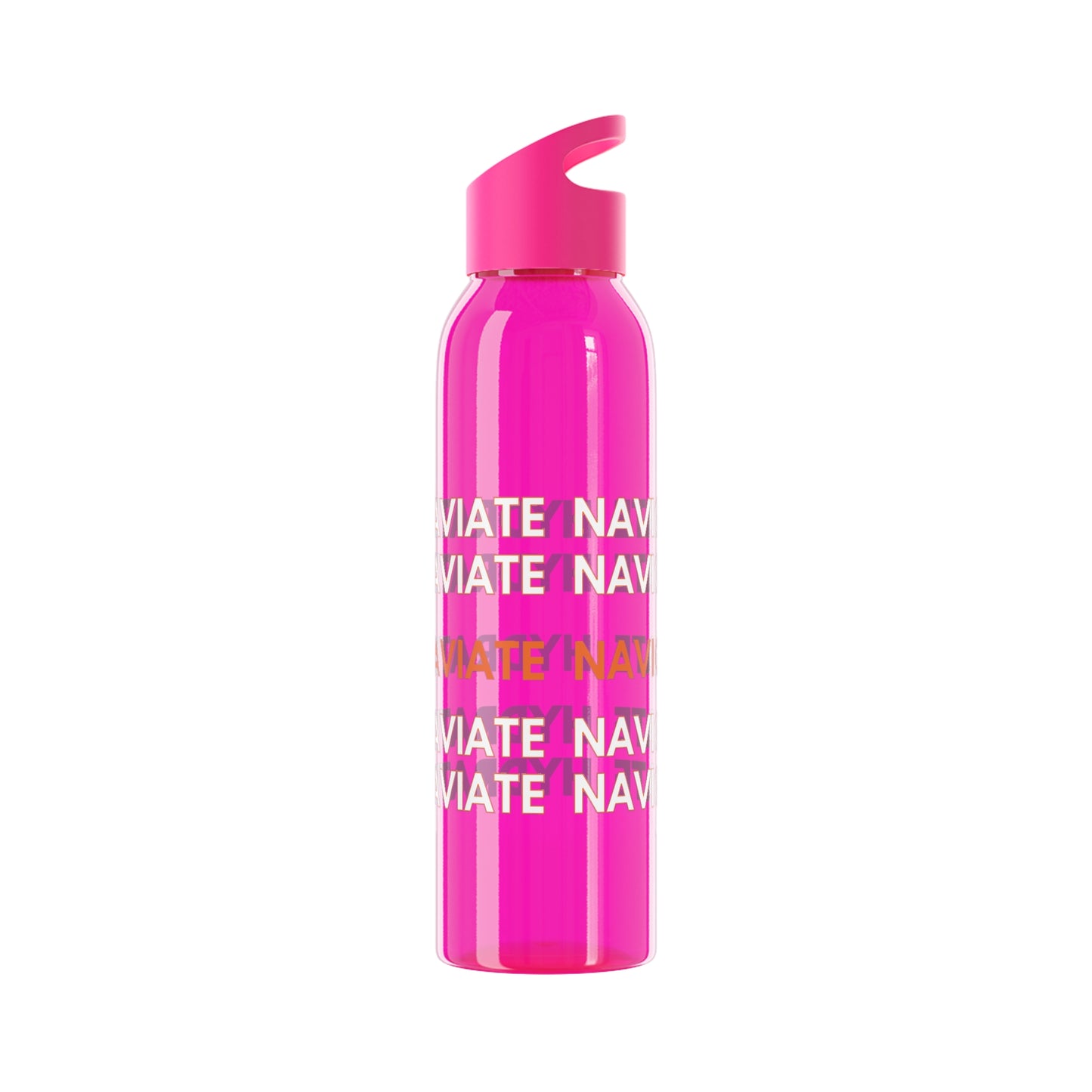 Water Bottle - SLA Aviate Navigate Hydrate Sky Design