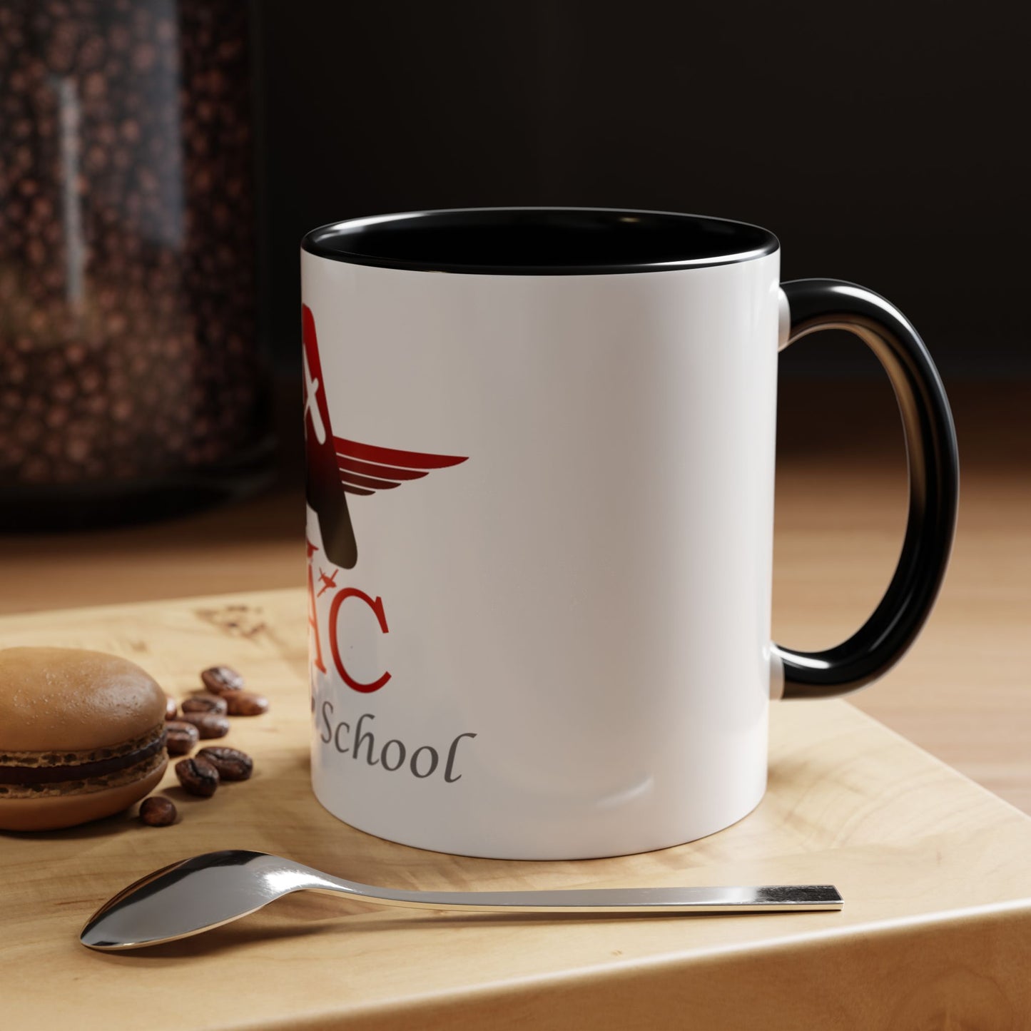 Mug - LAC Flying School Logo Coffee Mug Design