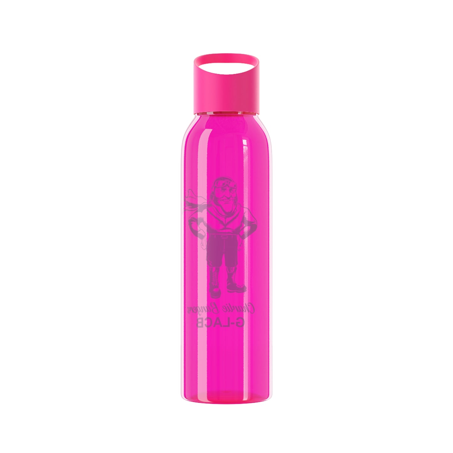 G-LACB Adventure-Themed Sky Water Bottle with Graphic Design