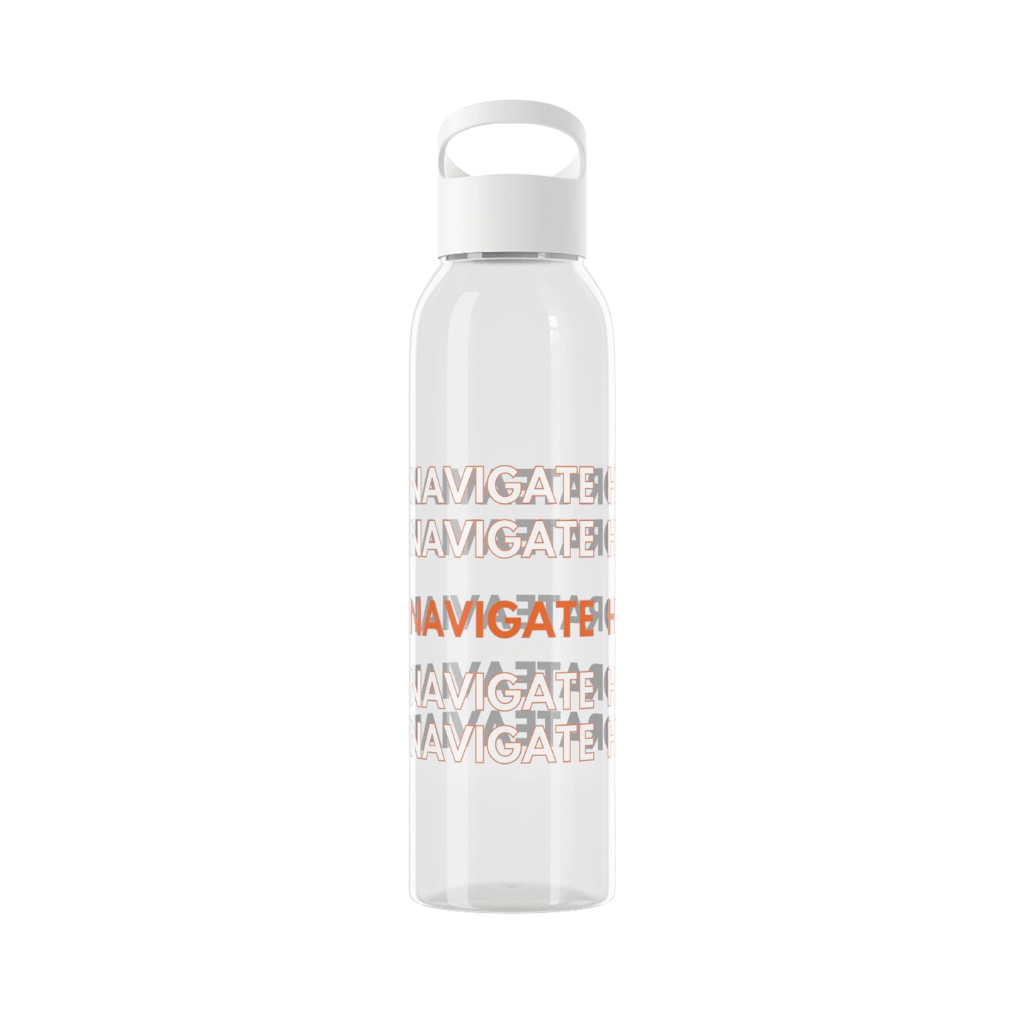 Water Bottle - SLA Aviate Navigate Hydrate Sky Design