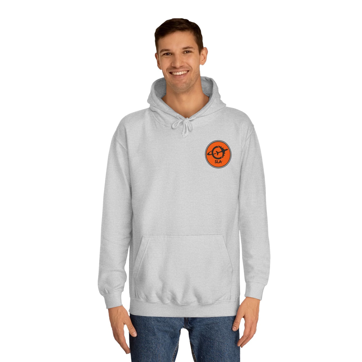 SLA Aviation Logo Hoodie Small logo