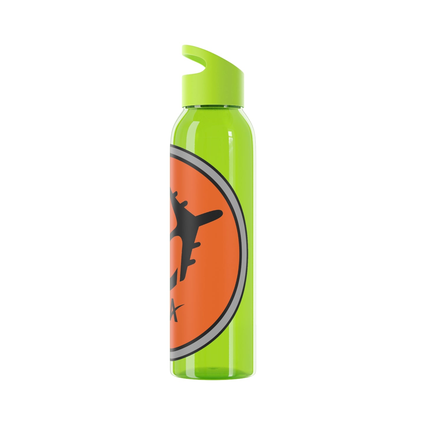 Classy Water Bottle - SLA Sky Design Lime