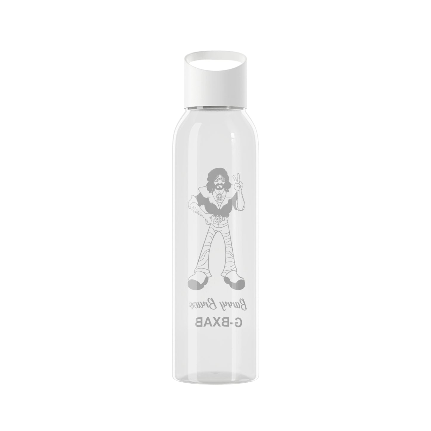 G-BXAB Funny Sky Water Bottle - Groove with Barry Brave