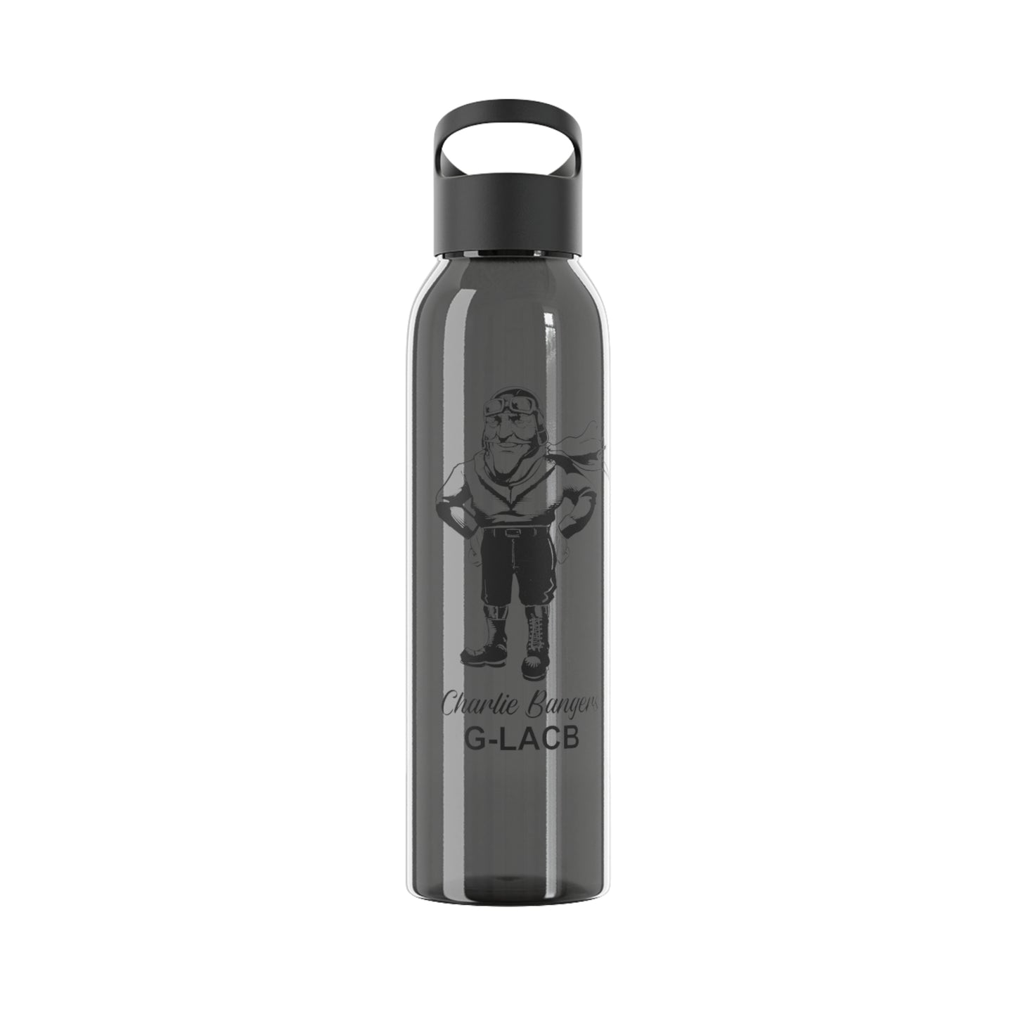 G-LACB Adventure-Themed Sky Water Bottle with Graphic Design