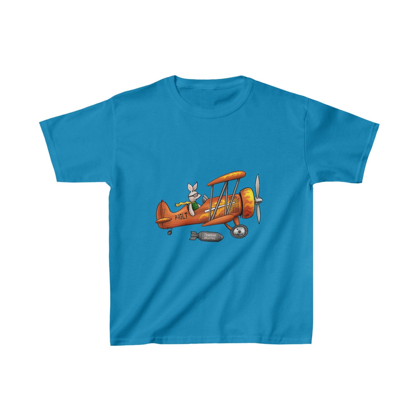 Piglet Flying - Kids Heavy Cotton™ Tee