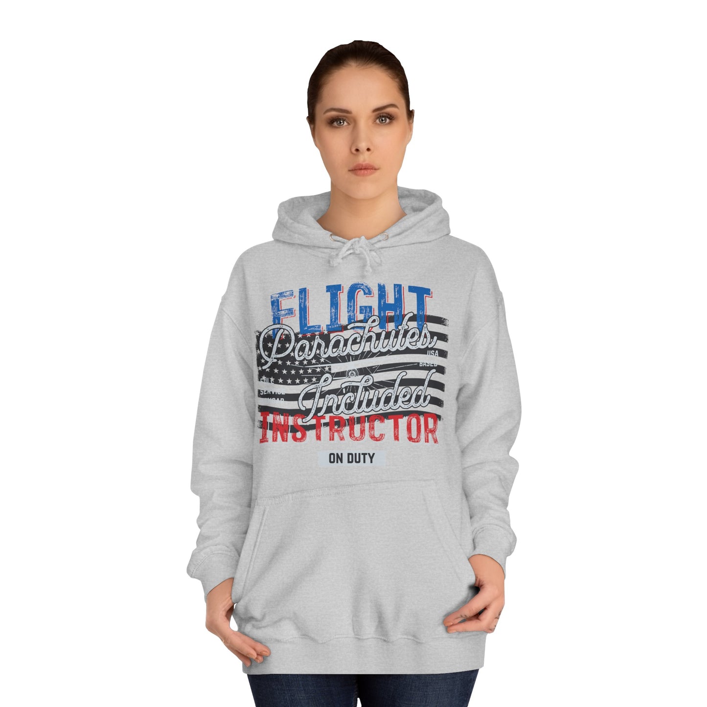 Flight Instructor on Duty College Hoodie