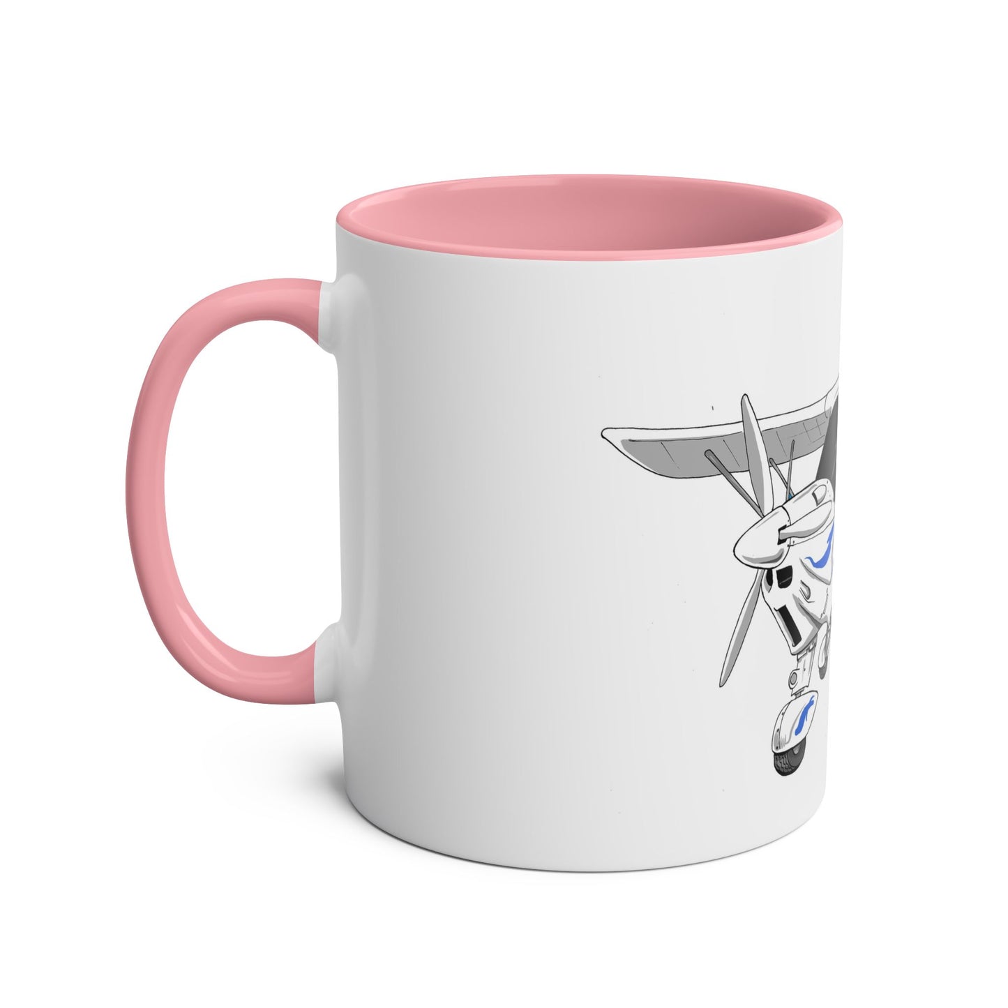 Cartoon Ikarus C42 Microlight 11oz Coffee Mug