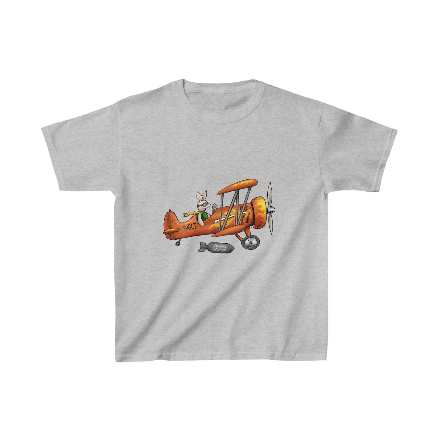 Piglet Flying - Kids Heavy Cotton™ Tee