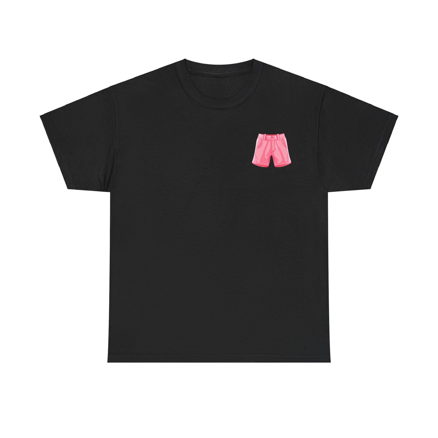 Pink Shorts Tee - Unisex Heavy Cotton