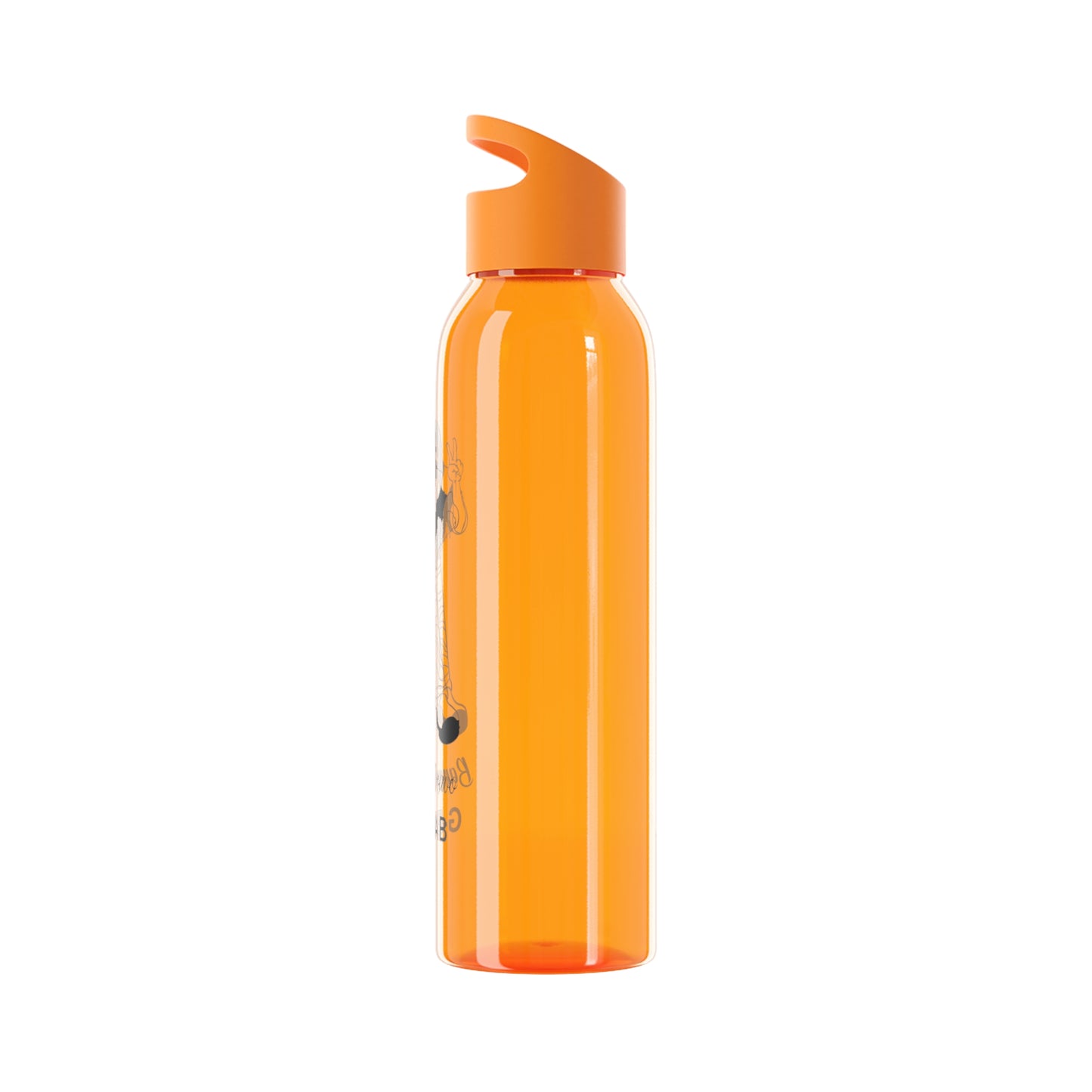 G-BXAB Funny Sky Water Bottle - Groove with Barry Brave