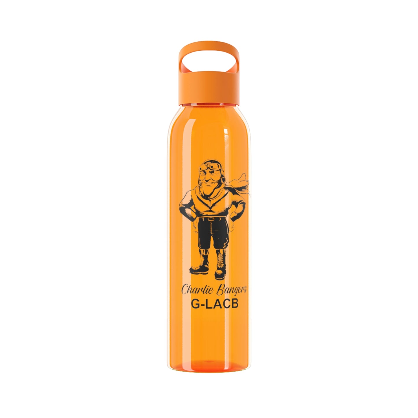 G-LACB Adventure-Themed Sky Water Bottle with Graphic Design