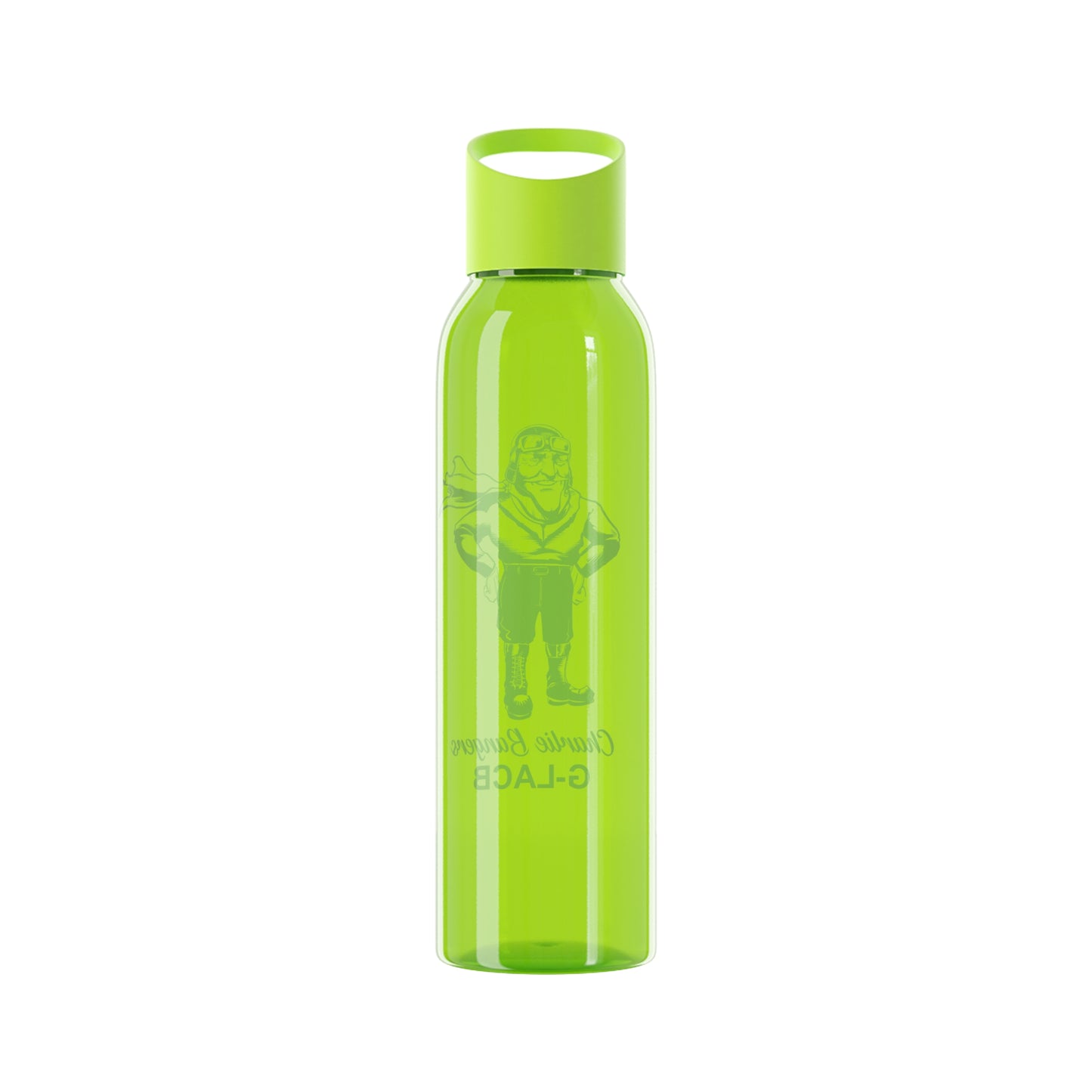 G-LACB Adventure-Themed Sky Water Bottle with Graphic Design