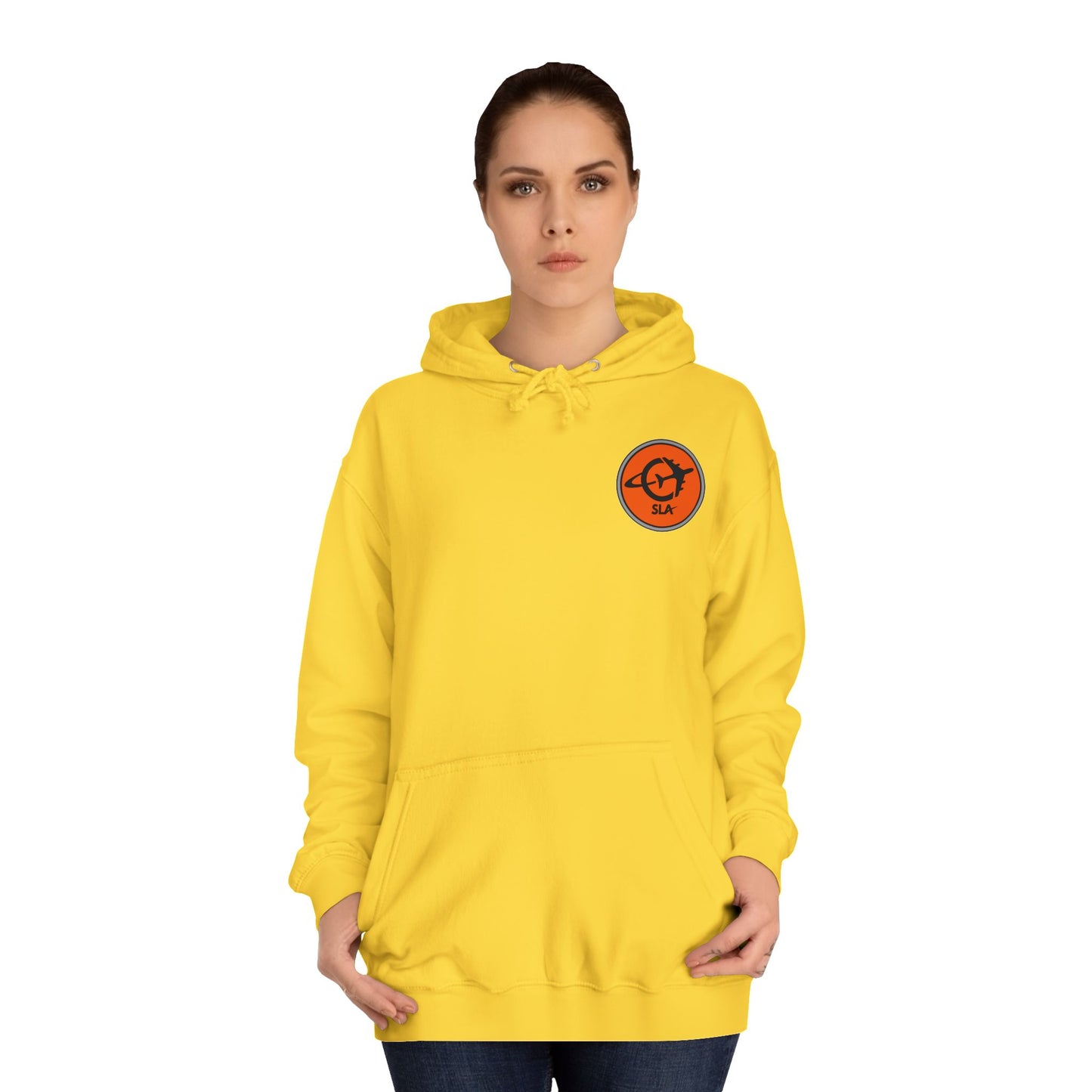 SLA Aviation Logo Hoodie Small logo