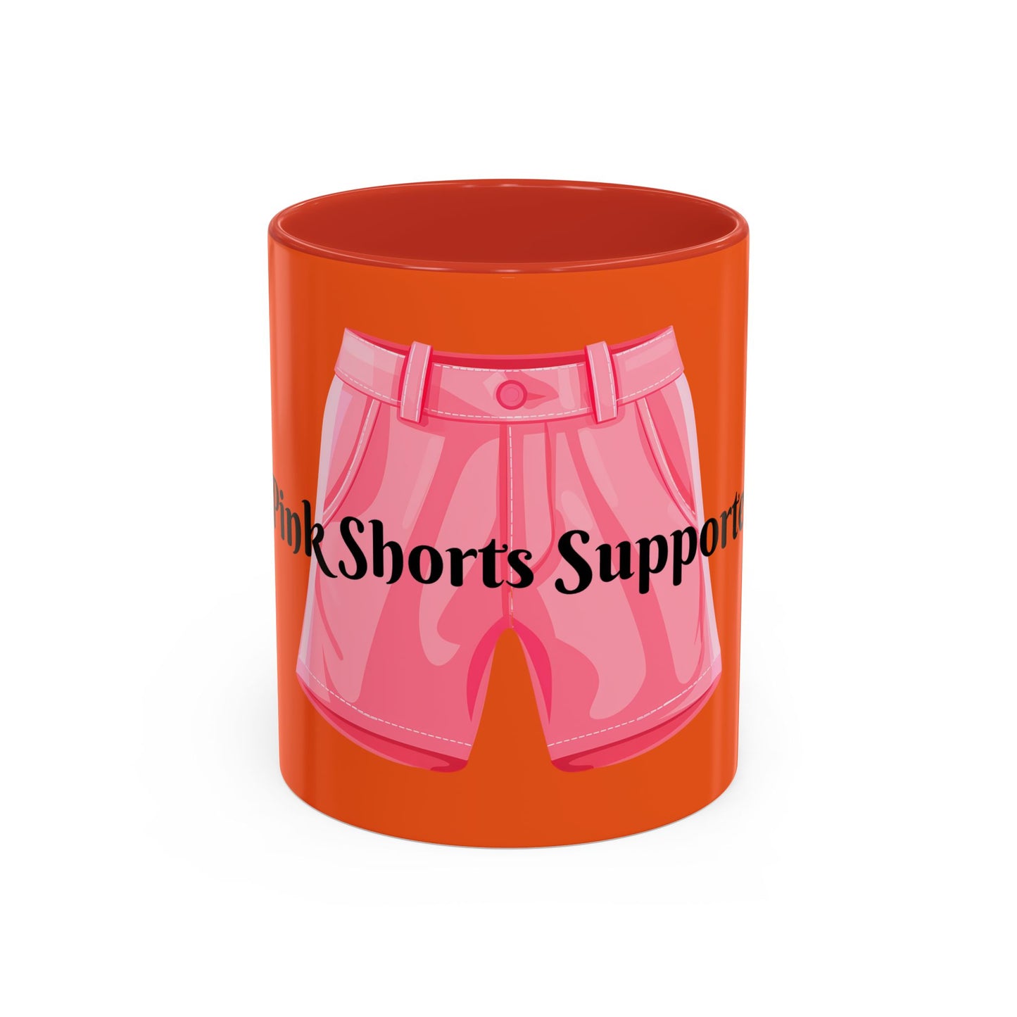 Pink Shorts Supporter Coffee Mug (11, 15oz)