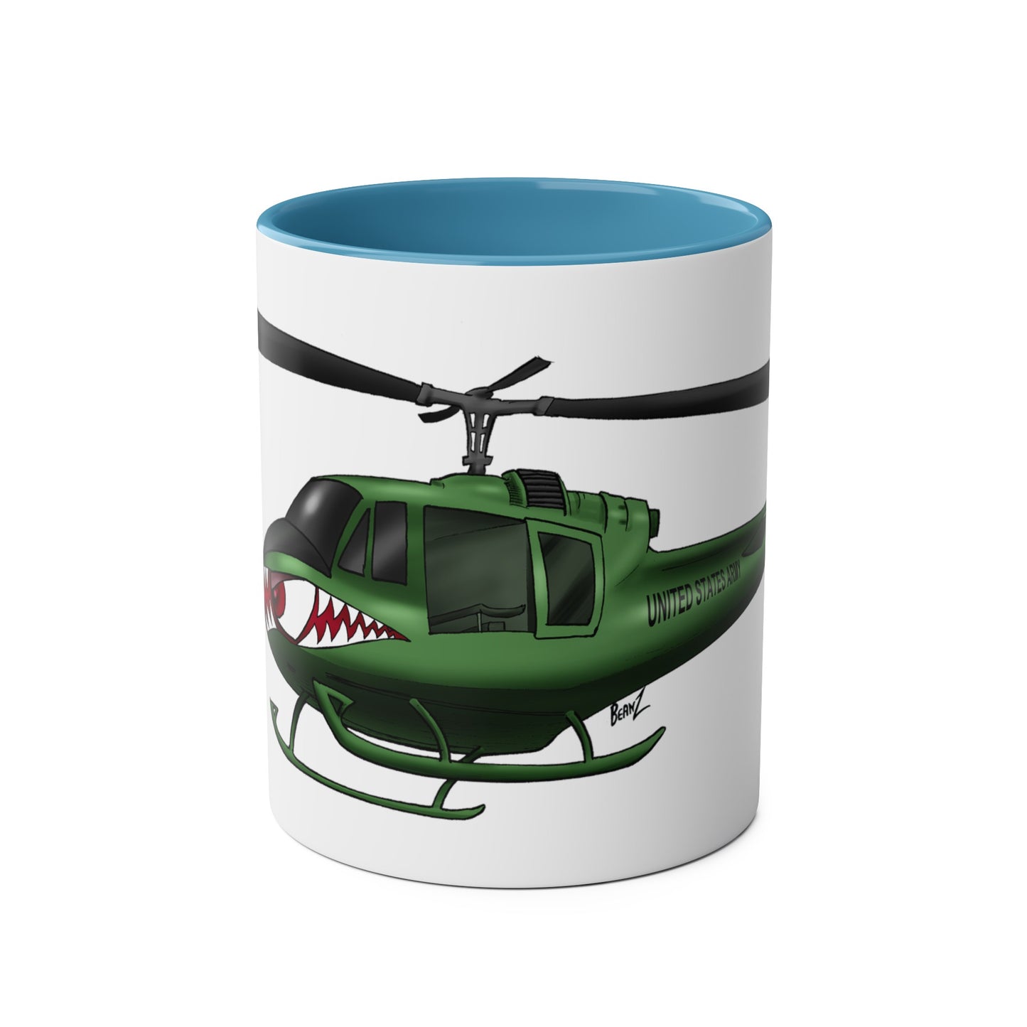 Huey Chopper Two-Tone Coffee Mugs, 11oz