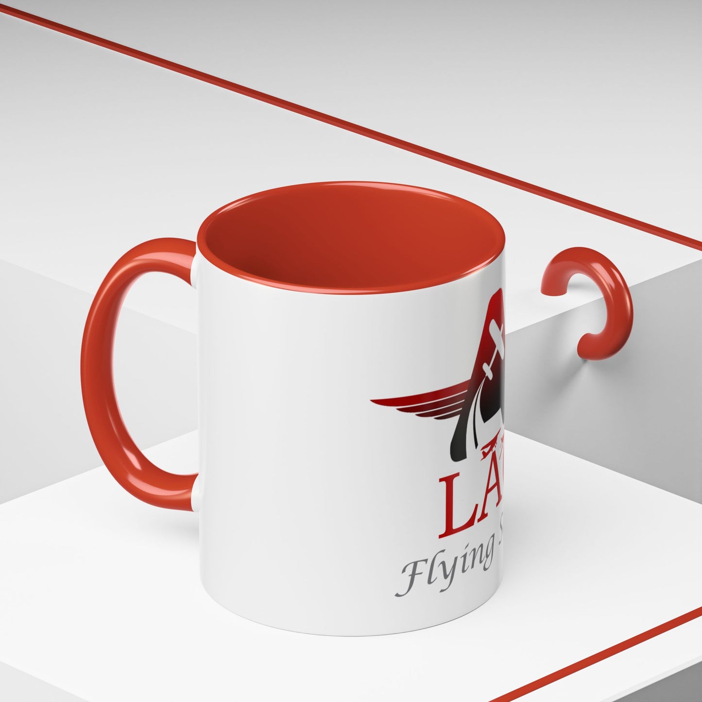 Mug - LAC Flying School Logo Coffee Mug Design